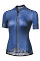 MONTON Koszulka kolarska z krótkim rękawem - ELF LADY - niebieski