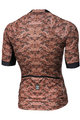 MONTON Koszulka kolarska z krótkim rękawem - CALOFLAGE - brązowy
