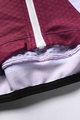 Monton Koszulka kolarska z krótkim rękawem - SPLIT - fioletowy/biały