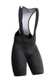 MONTON Krótkie spodnie kolarskie z szelkami - PURSUIT - czarny