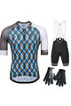 MONTON Kolarski mega zestaw - SHORE - szary/czarny