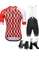 MONTON Kolarski mega zestaw - SHORE - czarny/czerwony