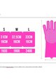 MUC-OFF rękawiczki - DEEP SCRUBBER - różowy