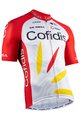 NALINI Koszulka kolarska z krótkim rękawem - COFIDIS 2020 - czerwony/biały