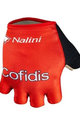 NALINI Kolarskie rękawiczki z krótkimi palcami - COFIDIS 2021 - czerwony