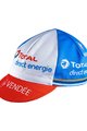 NALINI Czapka kolarska - DIRECT ENERGIE 2021 - niebieski/biały/czerwony