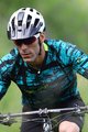 NALINI Letnia koszulka kolarska z długim rękawem - AIS HILL MTB - czarny/zielony