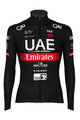 PISSEI Kolarska ocieplana kurtka - UAE TEAM EMIRATES 23 - biały/czerwony/czarny