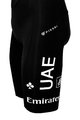 PISSEI Krótkie spodnie kolarskie z szelkami - UAE TEAM EMIRATES 2024 MAGISTRALE - czarny