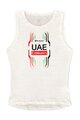 PISSEI Kolarski bezrękawnik - UAE TEAM EMIRATES 2024 - biały