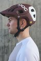 POC Kask kolarski - TECTAL RACE MIPS - bordowy/biały