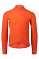 POC Zimowa koszulka kolarska z długim rękawem - RADIANT - pomarańczowy
