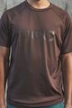POC Koszulka kolarska z krótkim rękawem - REFORM ENDURO  - brązowy