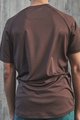 POC Koszulka kolarska z krótkim rękawem - REFORM ENDURO  - brązowy