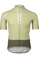 POC Koszulka kolarska z krótkim rękawem - ESSENTIAL ROAD LOGO - zielony/jasnozielony