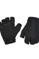 POC Kolarskie rękawiczki z krótkimi palcami - ESSENTIAL - czarny