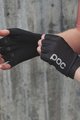 POC Kolarskie rękawiczki z krótkimi palcami - AGILE - czarny