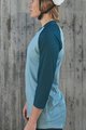 POC Koszulka kolarska z krótkim rękawem - MTB PURE 3/4 LADY - niebieski/jasnoniebieski