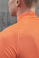 POC Letnia koszulka kolarska z długim rękawem - ESSENTIAL ROAD - pomarańczowy/czarny