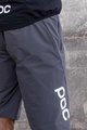 POC Krótkie spodnie kolarskie bez szelek - ESSENTIAL ENDURO - szary
