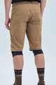 POC Krótkie spodnie kolarskie bez szelek - ESSENTIAL ENDURO - brązowy