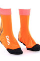 POC Kolarskie ochraniacze na buty rowerowe - THERMAL BOOTIE - czarny/pomarańczowy