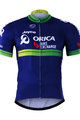 BONAVELO Koszulka kolarska z krótkim rękawem - ORICA 2017 - niebieski