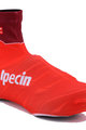 Kolarskie ochraniacze na buty rowerowe - KATUSHA 2018 - bordowy/czerwony