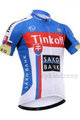 Koszulka kolarska z krótkim rękawem - TINKOFF 2015 KIDS - czerwony/niebieski/biały