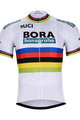 Koszulka kolarska z krótkim rękawem - BORA UCI 2018 - kolorowy/biały