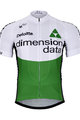Koszulka kolarska z krótkim rękawem - DIMENSION DATA 2018 - czarny/biały/zielony
