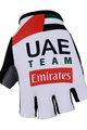 Kolarskie rękawiczki z krótkimi palcami - UAE 2018 - biały/czerwony/czarny