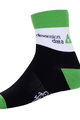 BONAVELO Kolarskie klasyczne skarpetki - DIMENSION DATA 2018 - czarny/biały/zielony
