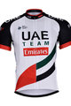 BONAVELO Koszulka kolarska z krótkim rękawem - UAE 2018 - czarny/czerwony/biały