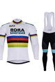 BONAVELO zestaw - BORA UCI 2018 WINTER - biały/czarny