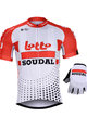BONAVELO Kolarski mega zestaw - LOTTO SOUDAL 2019 - biały/czerwony