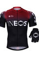 BONAVELO Kolarski mega zestaw - INEOS 2019 - czarny/bordowy