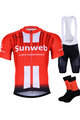 BONAVELO Kolarski mega zestaw - SUNWEB 2019 - czerwony/czarny