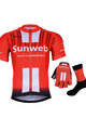 BONAVELO Kolarski mega zestaw - SUNWEB 2019 - czerwony/czarny