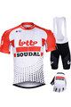 BONAVELO Kolarski mega zestaw - LOTTO SOUDAL 2019 - czarny/czerwony/biały