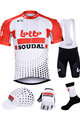 BONAVELO Kolarski mega zestaw - LOTTO SOUDAL 2019 - biały/czarny/czerwony