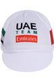 Czapka kolarska - UAE 2019 - biały