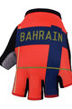 BONAVELO Kolarskie rękawiczki z krótkimi palcami - BAHRAIN MERIDA 2019 - czerwony/niebieski