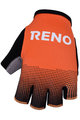 BONAVELO Kolarskie rękawiczki z krótkimi palcami - CCC RENO 2019 - pomarańczowy