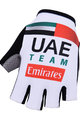 Kolarskie rękawiczki z krótkimi palcami - UAE 2019 - biały