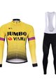 BONAVELO Zimowa kolarska koszulka i spodnie - JUMBO-VISMA 2019 WNT