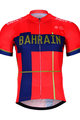 BONAVELO Koszulka kolarska z krótkim rękawem - BAHRAIN MERIDA 2019 - niebieski/czerwony