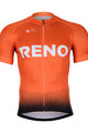 BONAVELO Koszulka kolarska z krótkim rękawem - CCC RENO 2019 - pomarańczowy