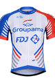 BONAVELO Koszulka kolarska z krótkim rękawem - GROUPAMA FDJ 2019 - biały