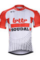 BONAVELO Koszulka kolarska z krótkim rękawem - LOTTO SOUDAL 2019 - biały